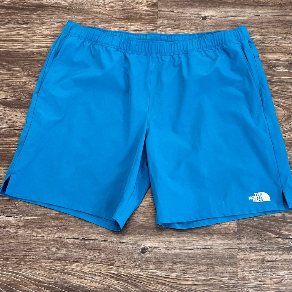 The North Face‎ Mens Standard Fit Solid Wander Drawstring Shorts Blue XL